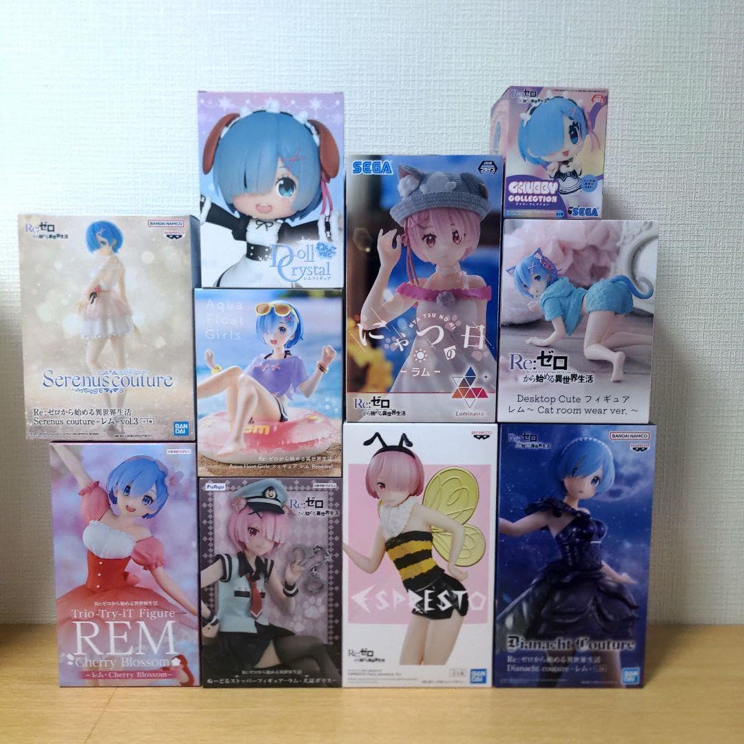 Amazon | 美少女 フィギュア リゼロ レム ラム まとめ売り 10点 