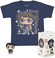 Vista 1 de Funko Pocket Pop! & Tee: Harry Potter - Navidad Harry - Niños S