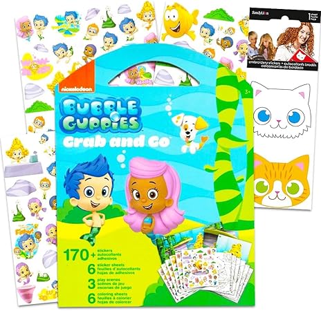 Amazon.com: Bubble Guppies Stickers ~ 290 Reward Stickers : Toys & Games