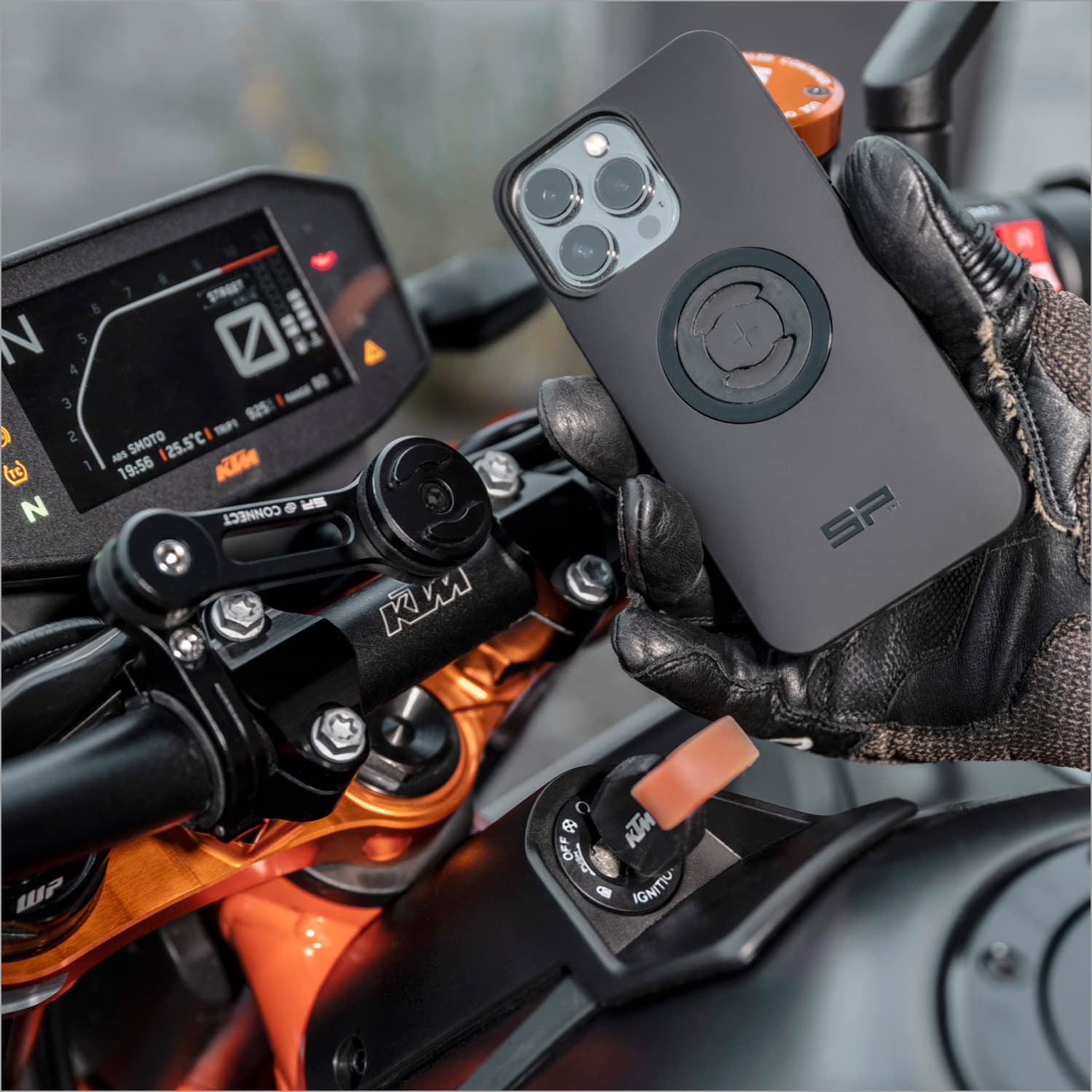 Amazon | エスピーコネクト(SP Connect) デイトナ バイク用 スマホ