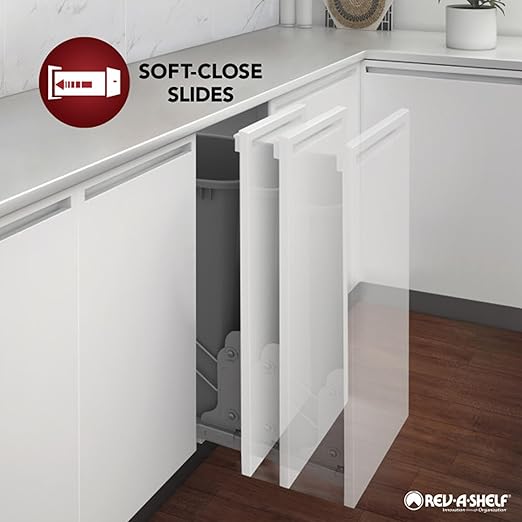 Contenedor de Basura Extraíble para Gabinetes de Cocina 35 Qt miniatura 9