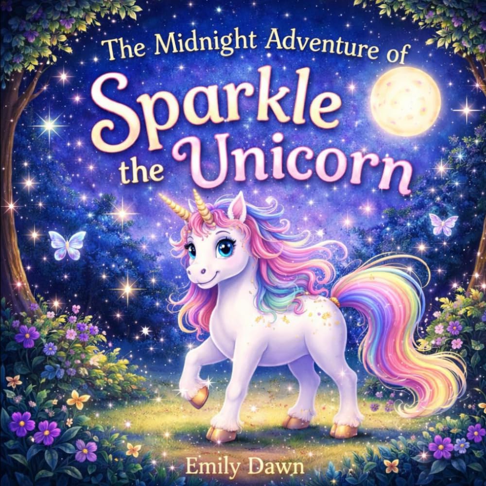 The Midnight Adventure of Sparkle the Unicorn: A Magical Bedtime Story for Kids Ages 3–8