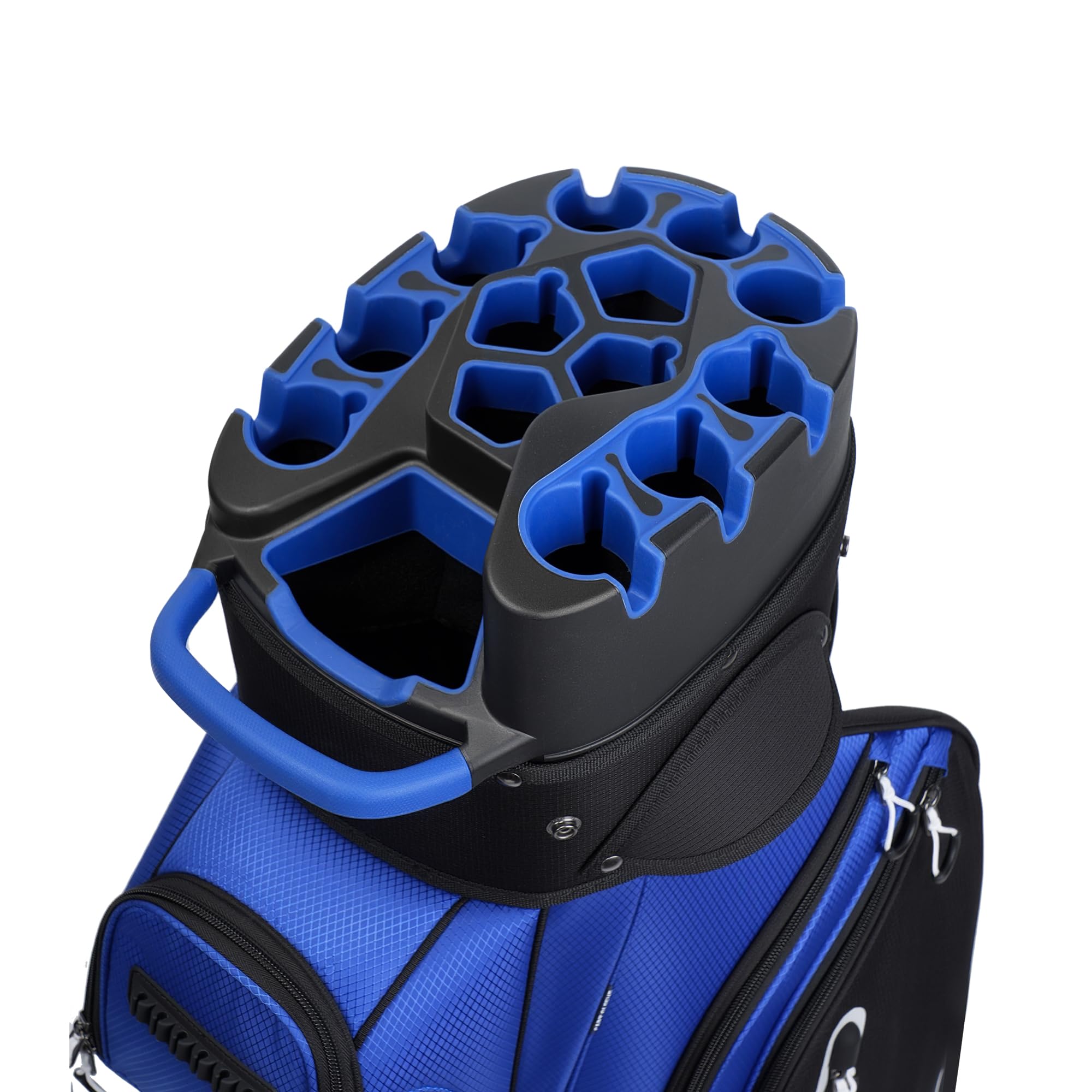 uniHimal 14-Way T-Lock Golf Cart Bag Pro with Full-Length Divider
