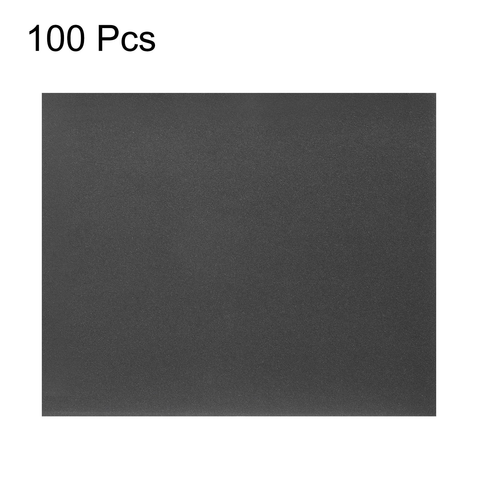 QUARKZMAN 100 Feuilles De Papier De Verre Grain 2000 9 x 11 Pouces Dos C En Carbure De Silicium Abrasif Pour Finition Du Bois, Ponçage Métallique, Polissage Automobile
