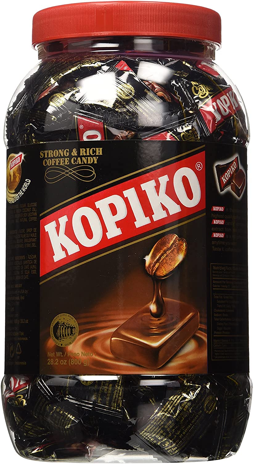 Amazon.com : Kopiko Coffee Candy In Jar 800g/28.2oz (Original