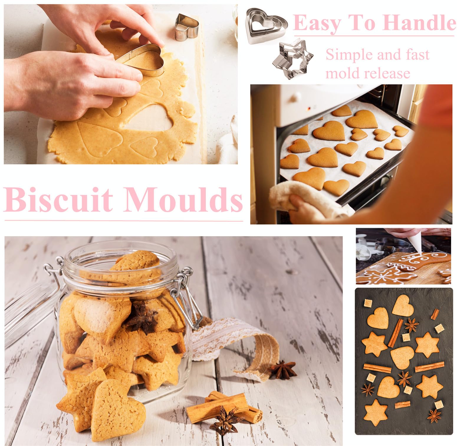 Set Pasticceria 255 Pezzi - Piatto Girevole, Cilindri, Sac A Poche E Accessori