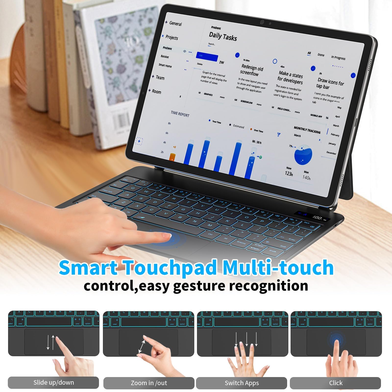 Amazon.co.jp: Emoonland Samsung Galaxy Tab S9 Fe/S9/S8/S7用ケース