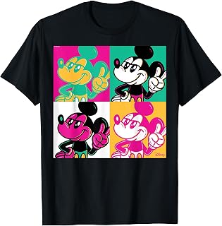 Mickey Mouse - Warhol Pop Art T-Shirt