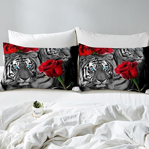 Miniatura 5 de Castle Fairy Sábana bajera ajustable de nido de abeja neón, tamaño matrimonial, juego de ropa de cama geométrica hexagonal verde y azul con 2 fundas