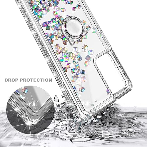 Miniatura 4 de NGB Supremacy Funda compatible con Samsung Galaxy S20S20 5G con protector de pantalla (película de TPU flexible), soporte de anillocorrea de muñeca,