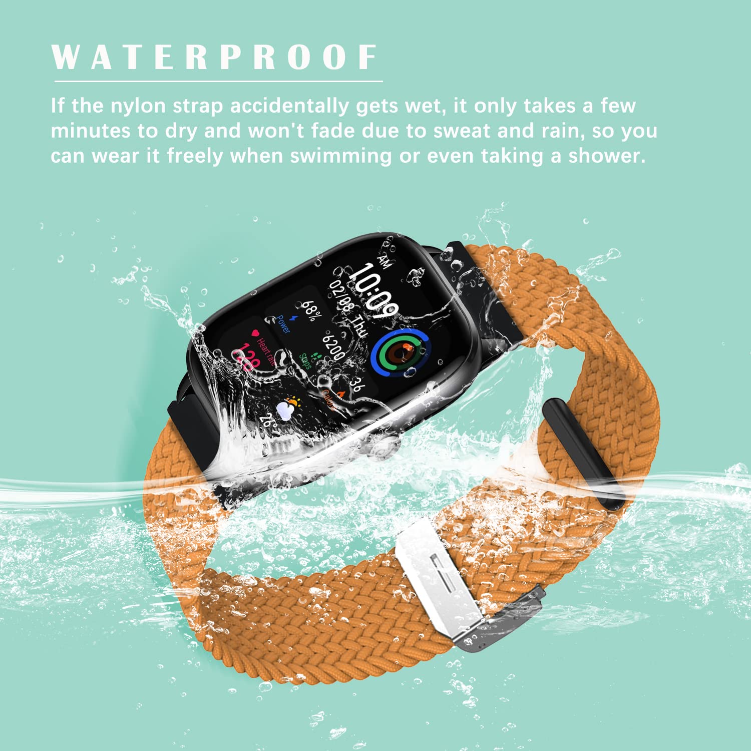 ToVioc Correa Compatible Con Amazfit Active/Cheetah Square/GTR Mini/GTS 4 Mini, Correa De Repuesto De Cuero De 20mm Adecuada Compatibile Con Amazfit Bip 3 Pro - Marrón