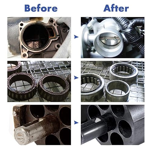 Miniatura 6 de Limpiador ultrasónico de piezas de 200 W calentado 2L (capacidad líquida de 1.5L) para carburadores pequeños, inyectores, pistolas, balas de latón