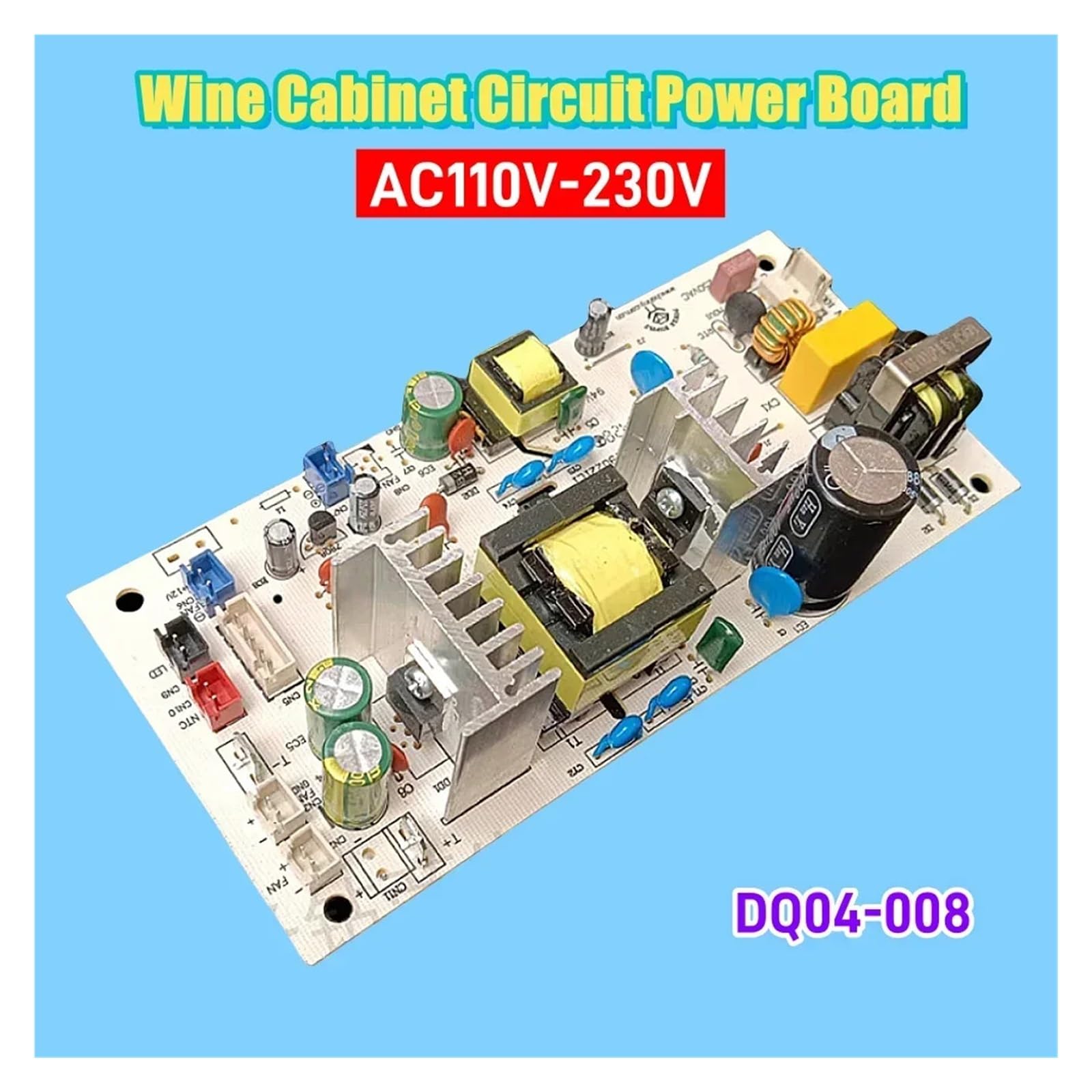 Placa de Alimentación para Vinoteca DQ04-008 AC110V-240V