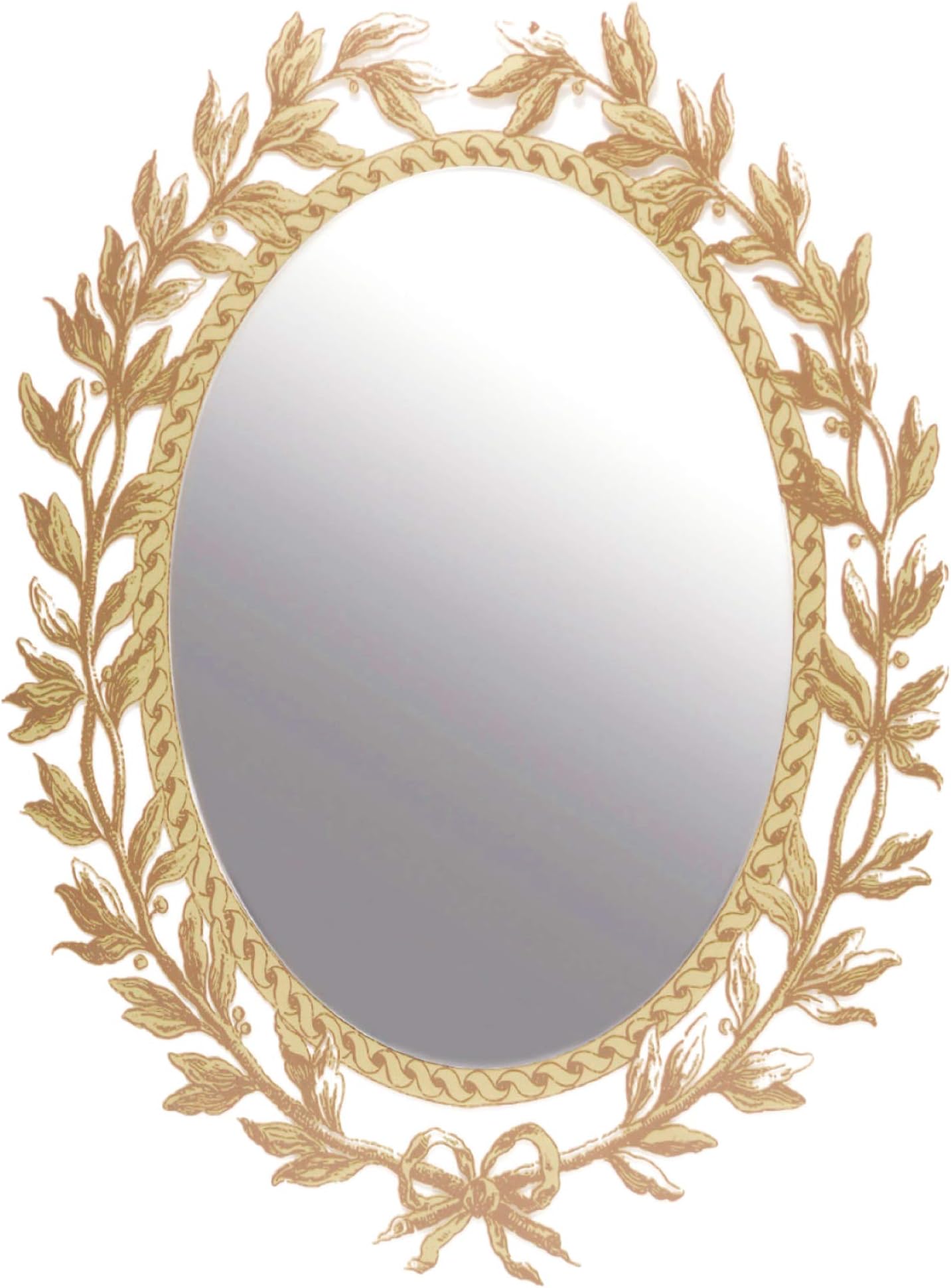 Nitoms Wall Sticker Mirror (Bronze)