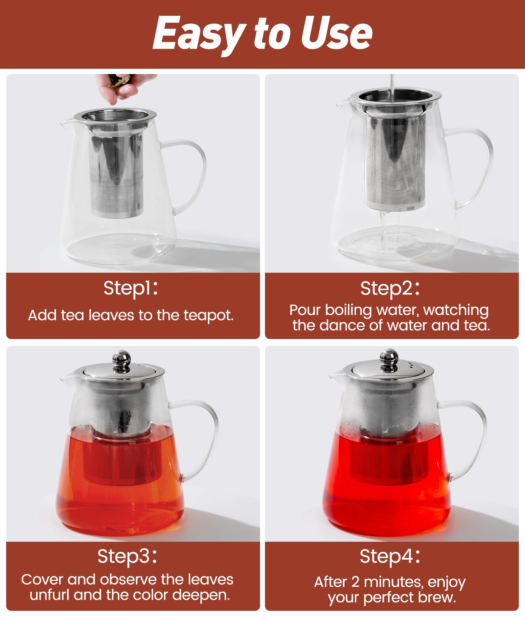 glass teapot