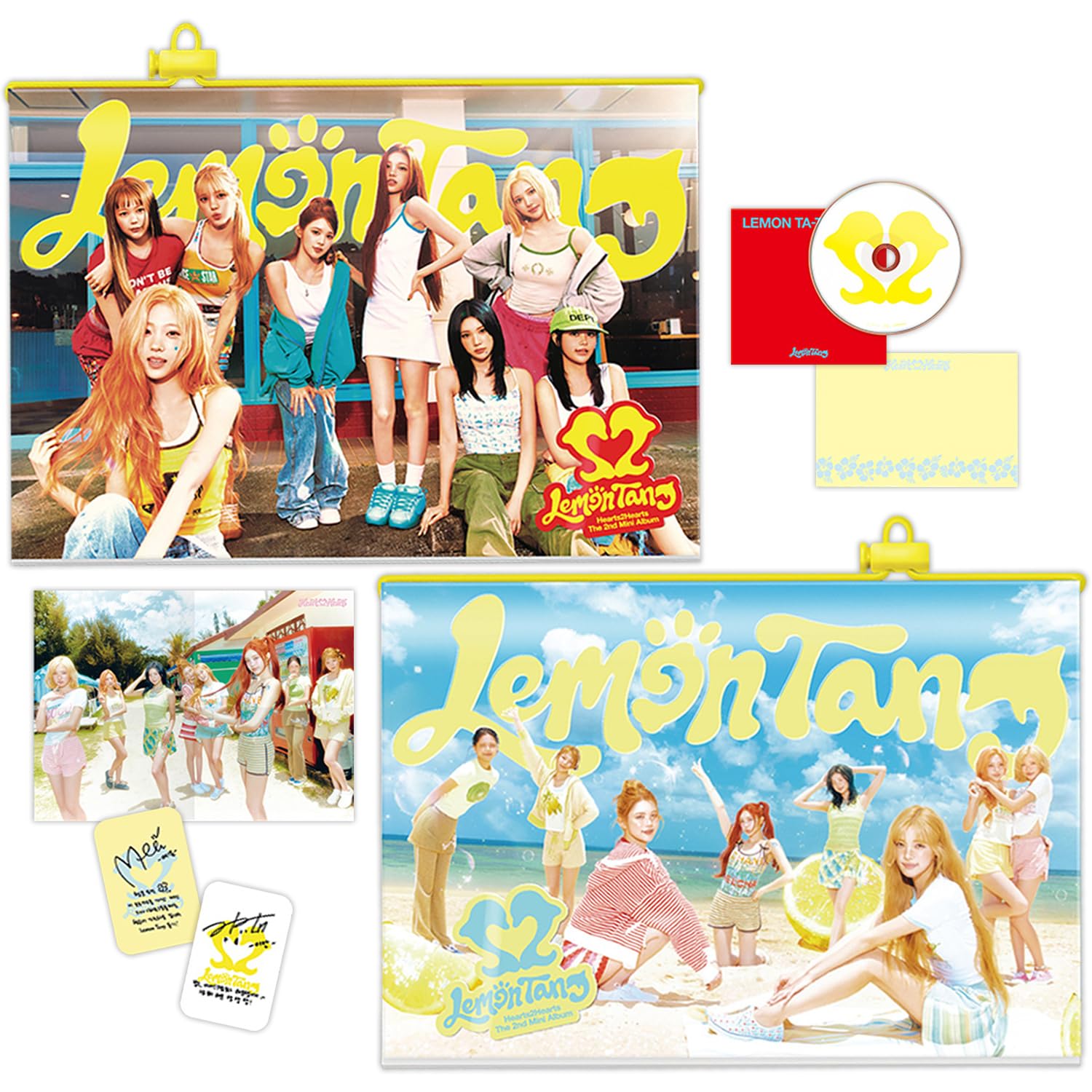 Lemon Tang 2nd Mini Album [Photobook Ver. / Random] + 4 Extra Photocards