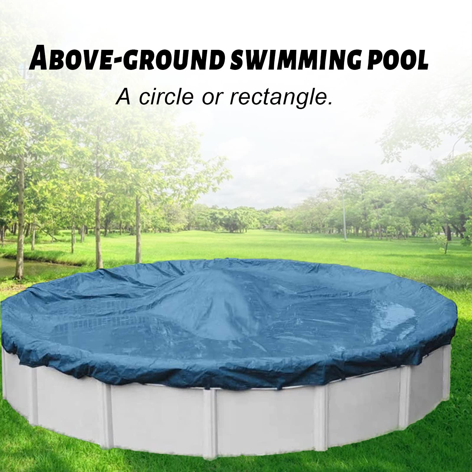 Coussin Gonflable Piscine, Flotteur Hivernage Piscine, Produit Hivernage Piscine, Oreiller De Piscine d'hiver, Bouee Piscine 120 cm, 0.4mm d'épaisseur (Carré, 2 pièce)