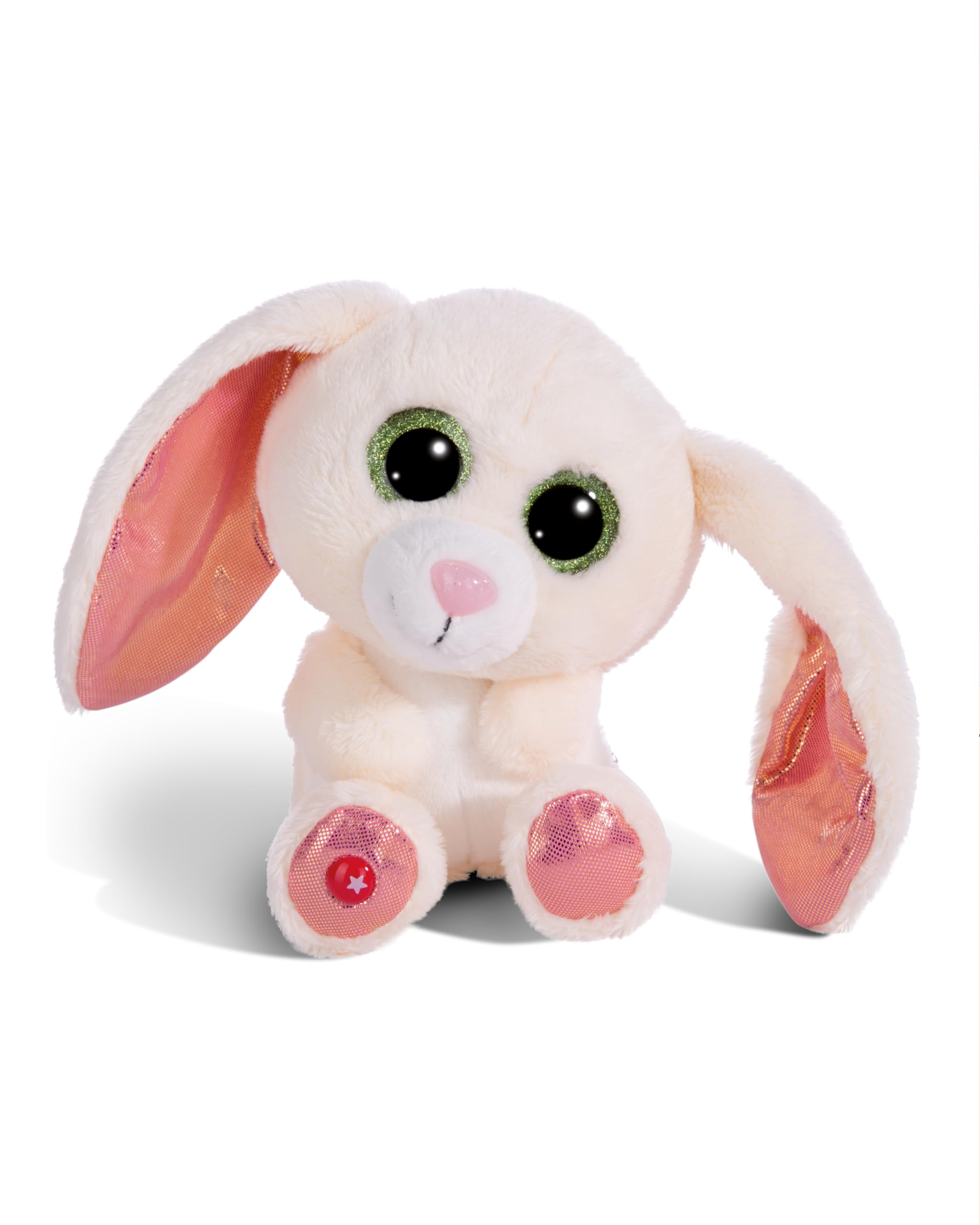NICI GLUBSCHIS Conejo Chibbia 15cm I Conejo de Peluche con Grandes Ojos de Purpurina I Peluche para los Amantes de los Peluches I Peluche - 49267