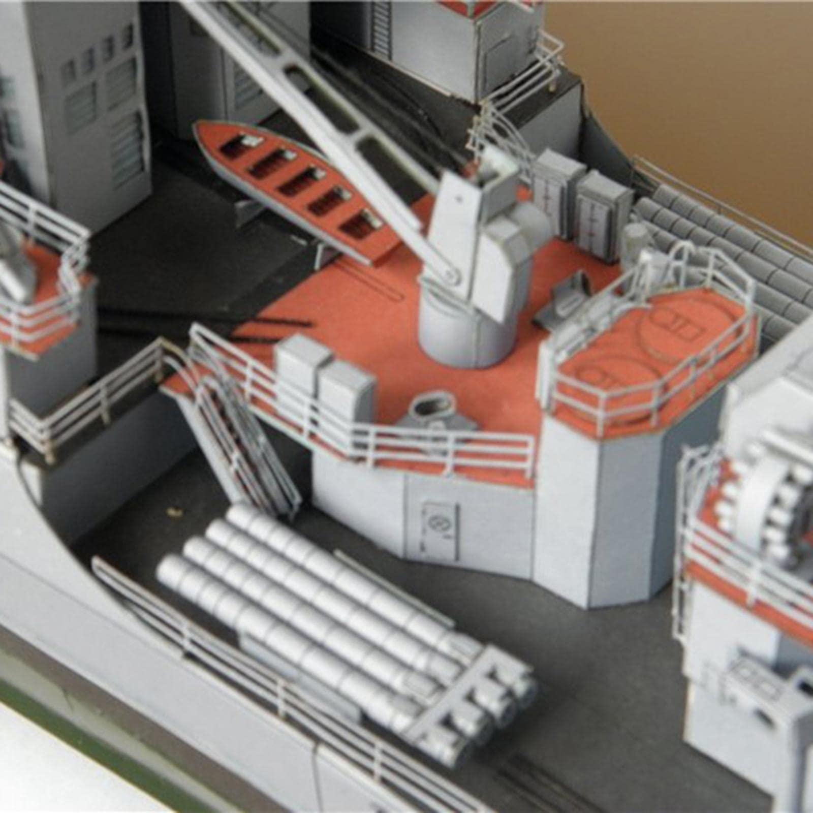 Maquette Navire Levchenko Échelle 1/200 Papier Décoration Intérieure
