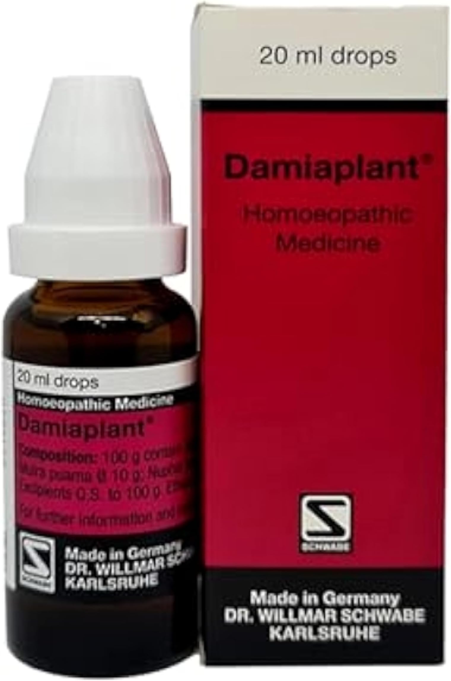 HOMOEOCART Dr. Willmar Schwabe Germany Damiaplant Drops 20 Ml (Pack Of 1)
