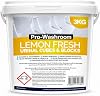 PW PROWASHROOM Urinal Channel Blocks 3KG - Lemon Fragrance - Non PDCB - Slow Dissolving - 30 Day Control