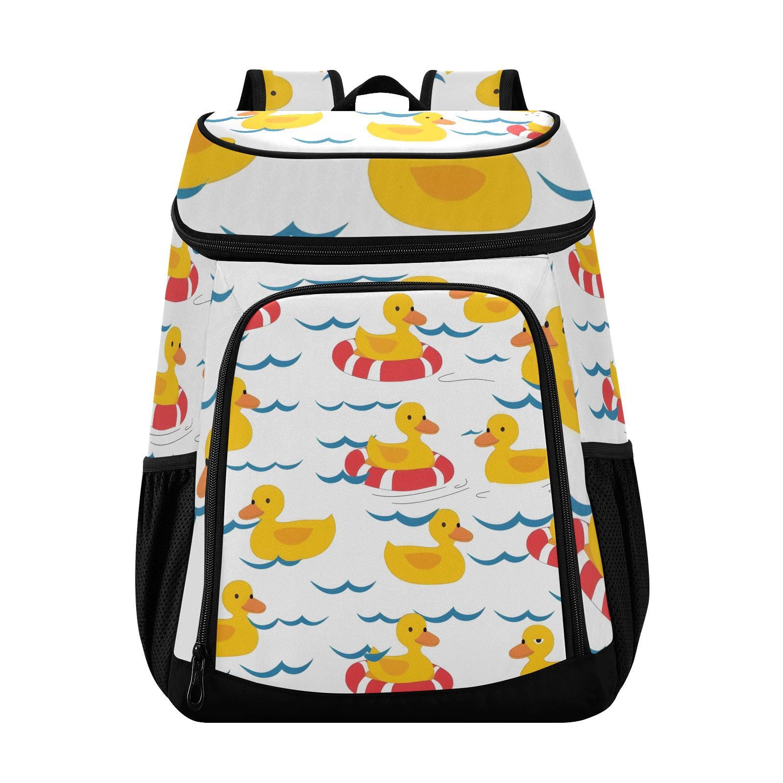 Duck Farm Animal Cooler Backpack Cooler Insulated Leak Proof Lunch Backpack 36 Cans Waterproof Soft for Men Women Picnic Hiking Camping Beach