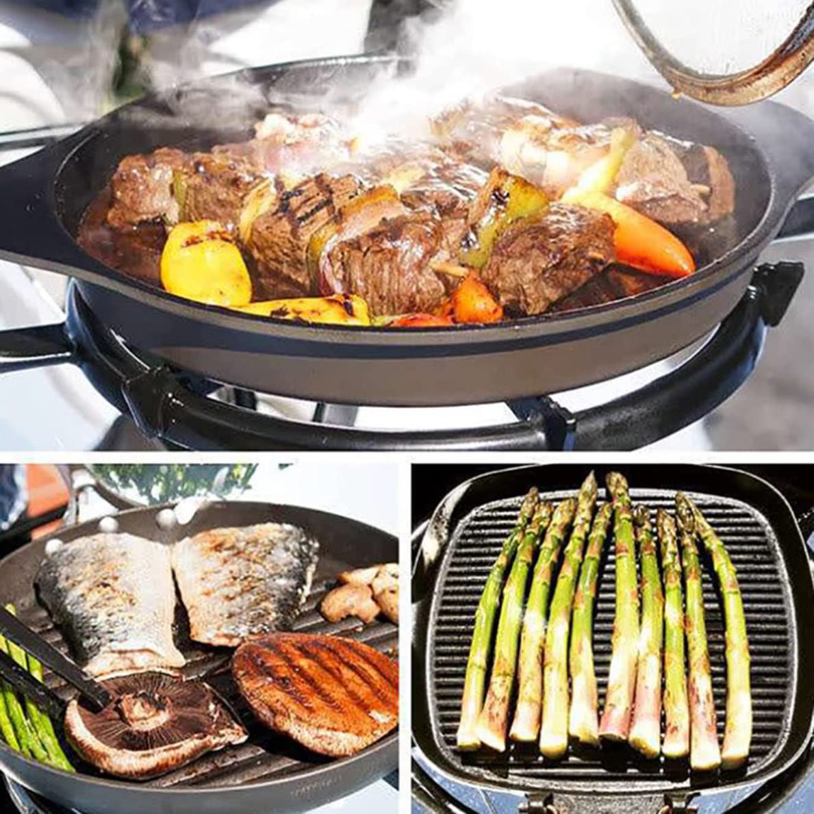 Solarkocher, 1800 W Parabol-Solarofen, tragbarer Solargrill mit 1,5 m Durchmesser, konzentriertes Design für effizientes Kochen im Freien