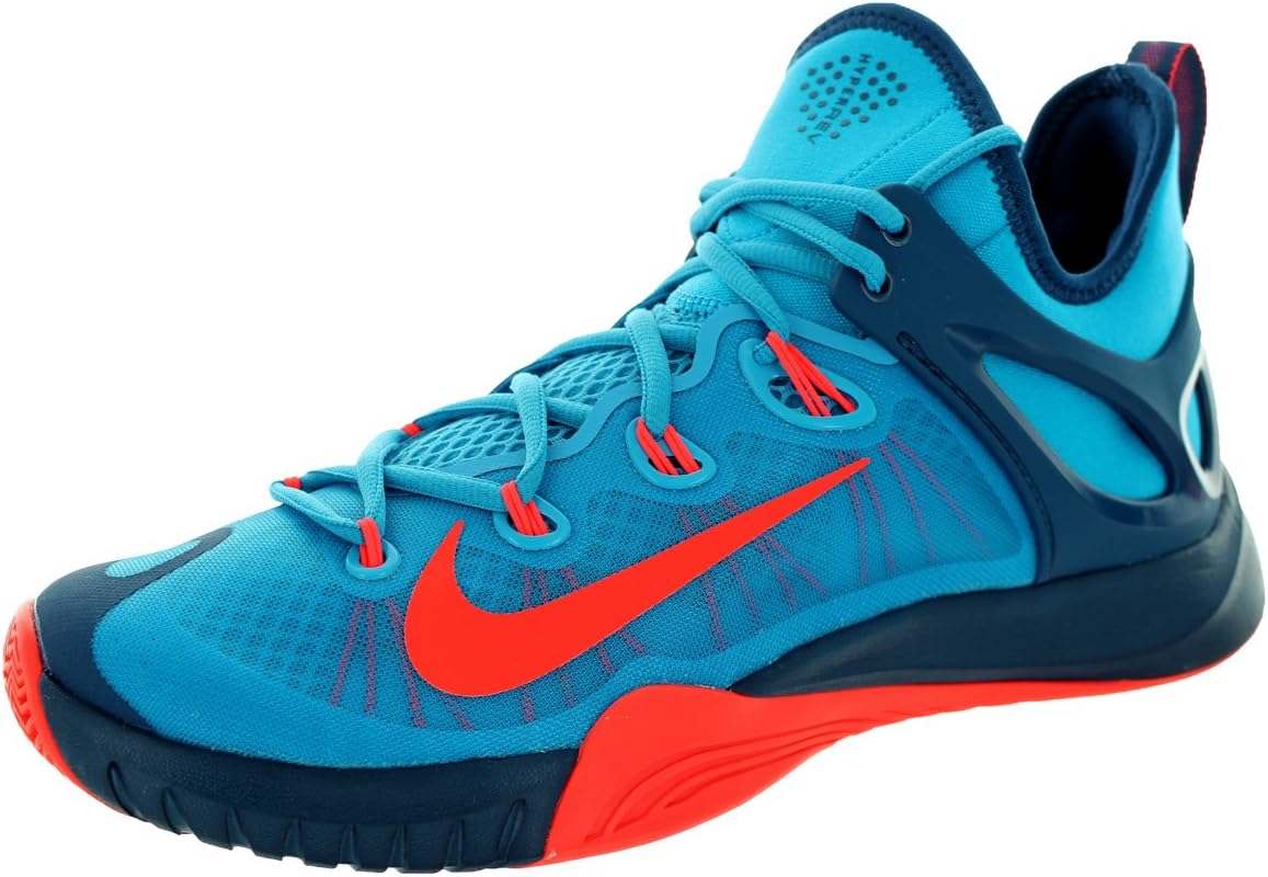 Nike Men's Zoom Hyperrev 2015 Blue Lagoon/Brght Crmsh/Bl FRC Basketball Shoe 11.5 Men US