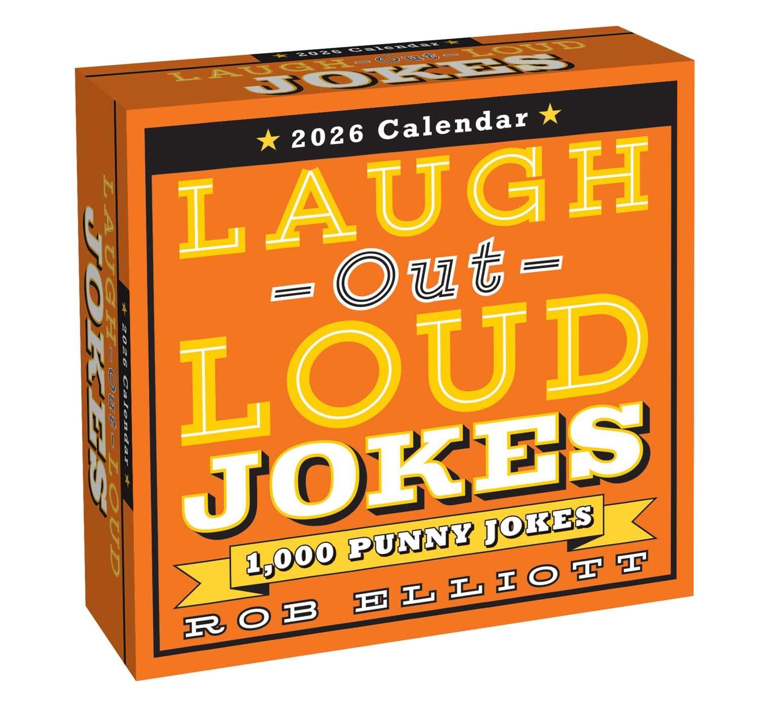 Laugh-Out-Loud Jokes Desk Calendar 2026, Desk Calendars, Day To View, Gift