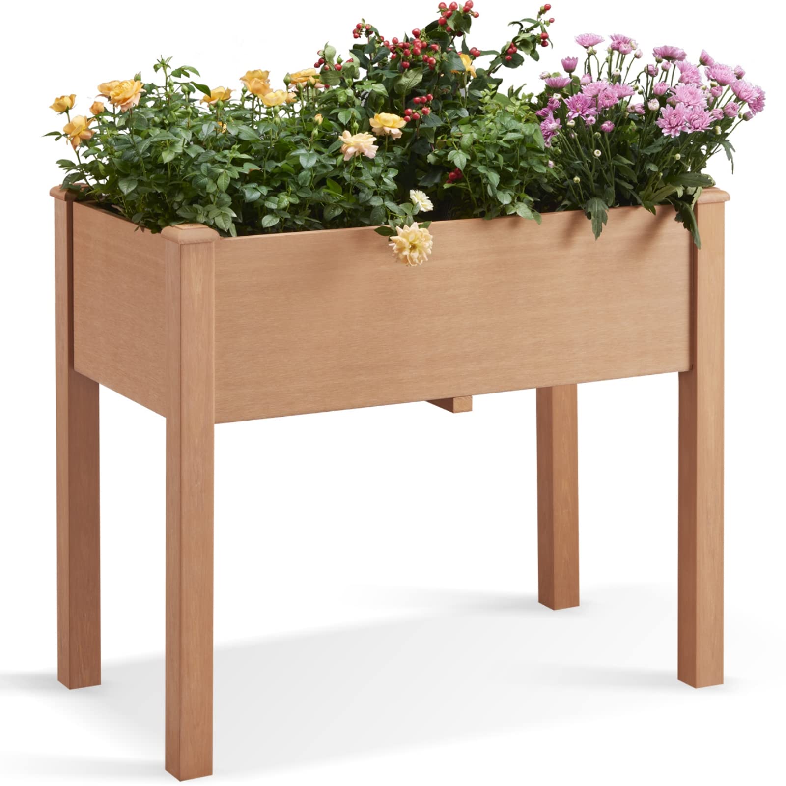 Buy Mutaomay er Box Raised Garden Bed with Legs, Better Than Cedar