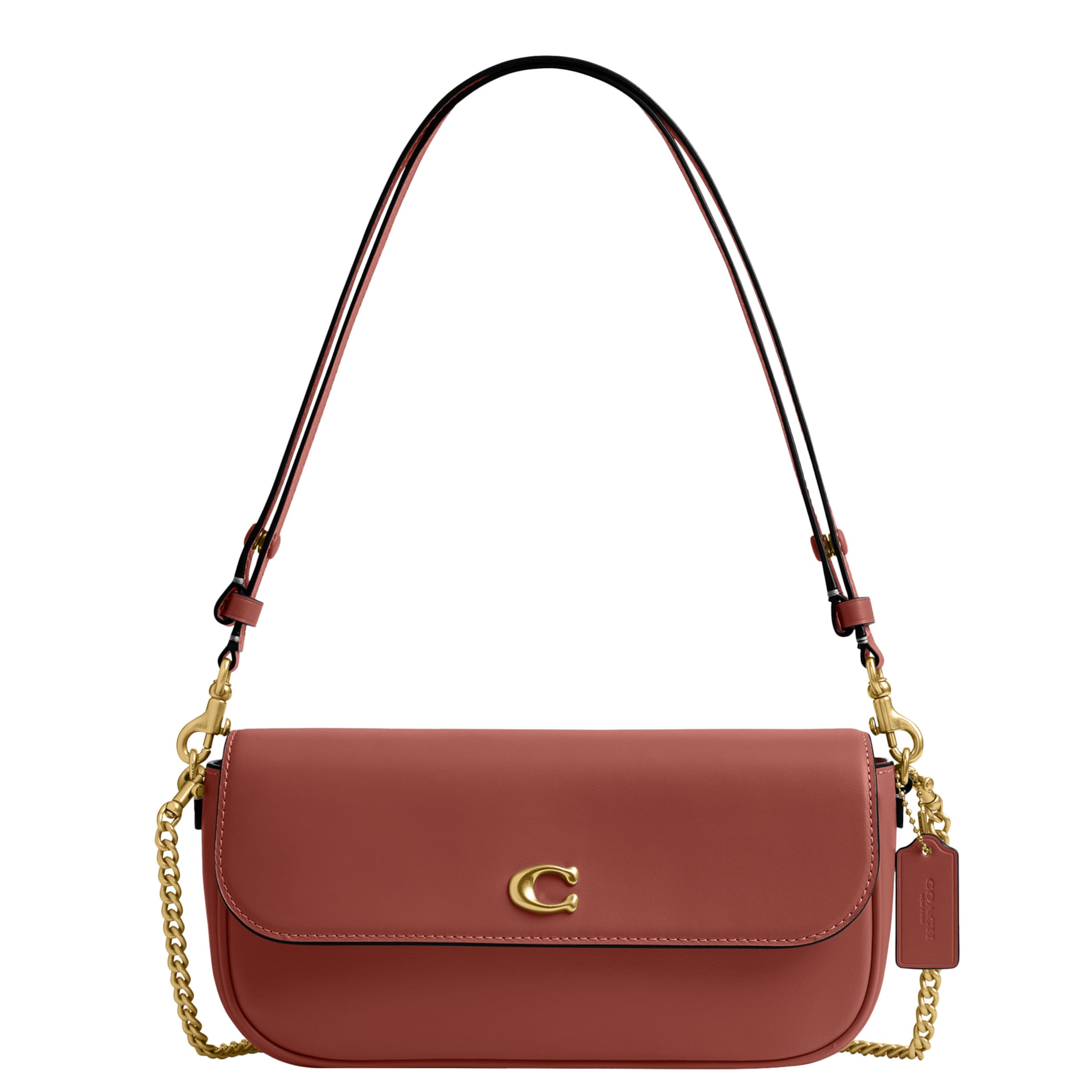 Coach Brook Flap Bag with Chain