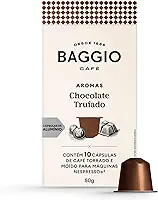 Baggio Café Cápsulas De Café Aroma Chocolate Trufado Compatível Com Nespresso Contém 10 Cápsulas