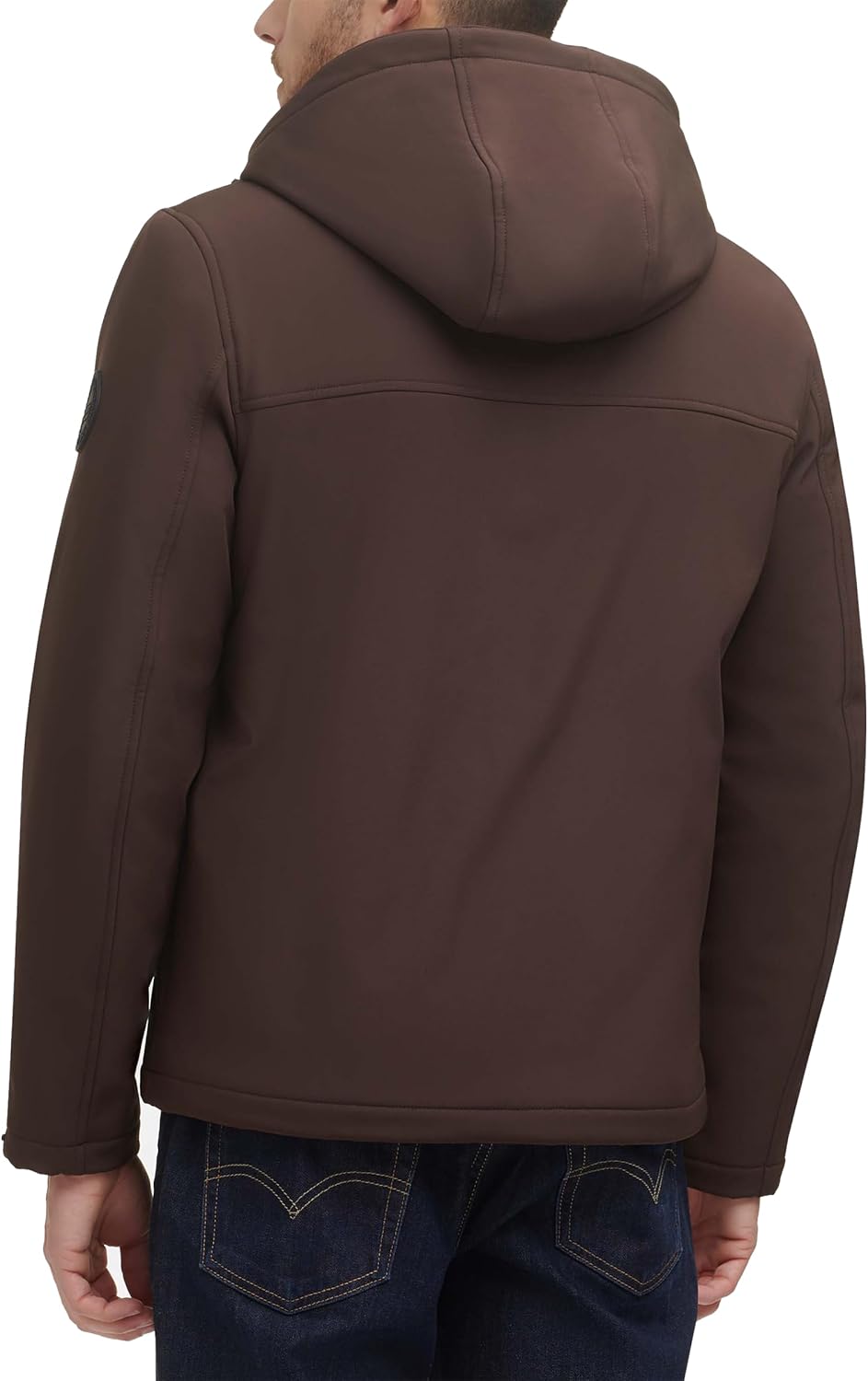 Levi's Men's Soft Shell Two Pocket Hooded Trucker Jacket - Image 3