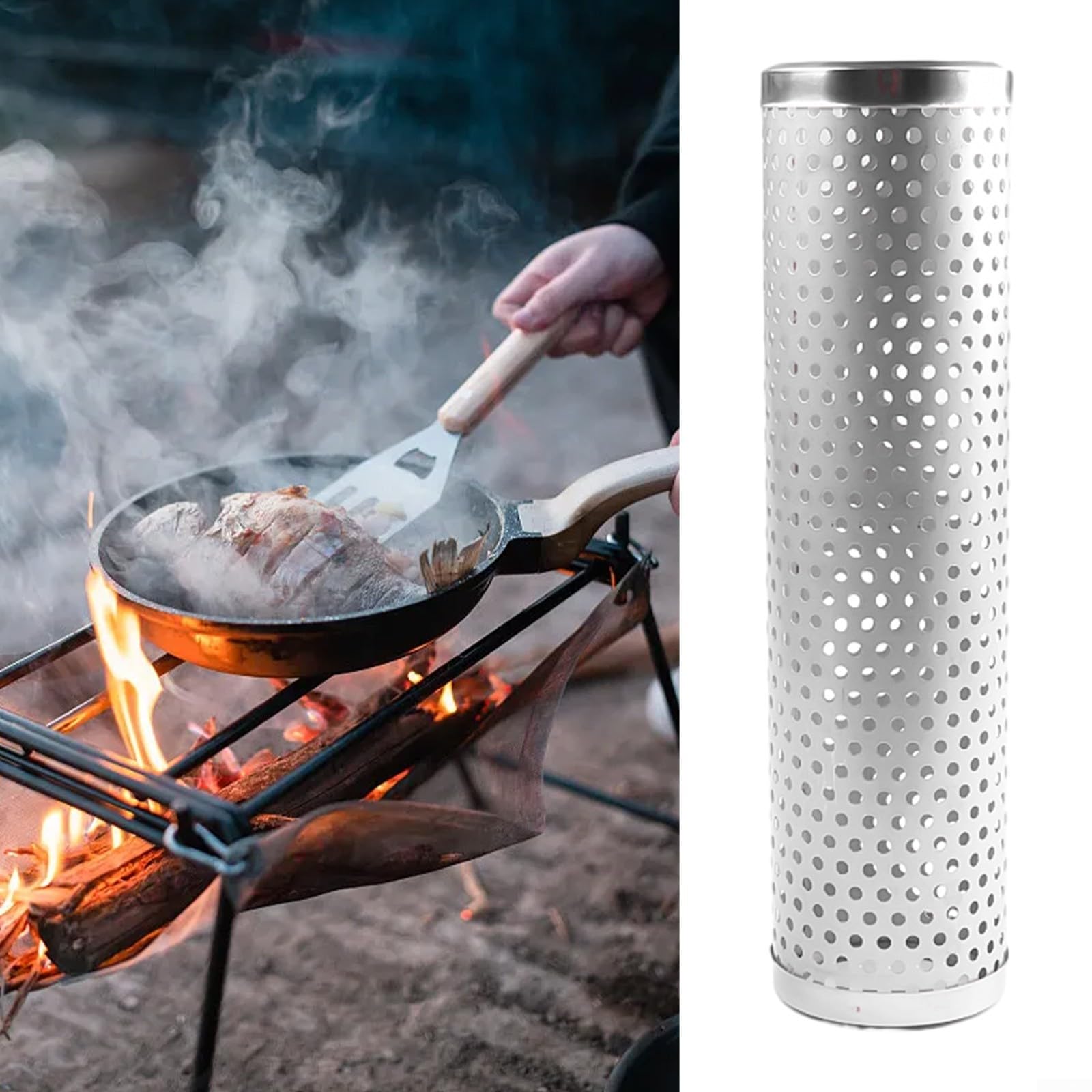 KGLHJDY Stainless Steel Anti-Scald Chimney Pipe Cover Spark Arrestor For Outdoor Camping Wood Stove Hot Tents Stove Cover Indoor Water Heater Plumbing Heat Resistant