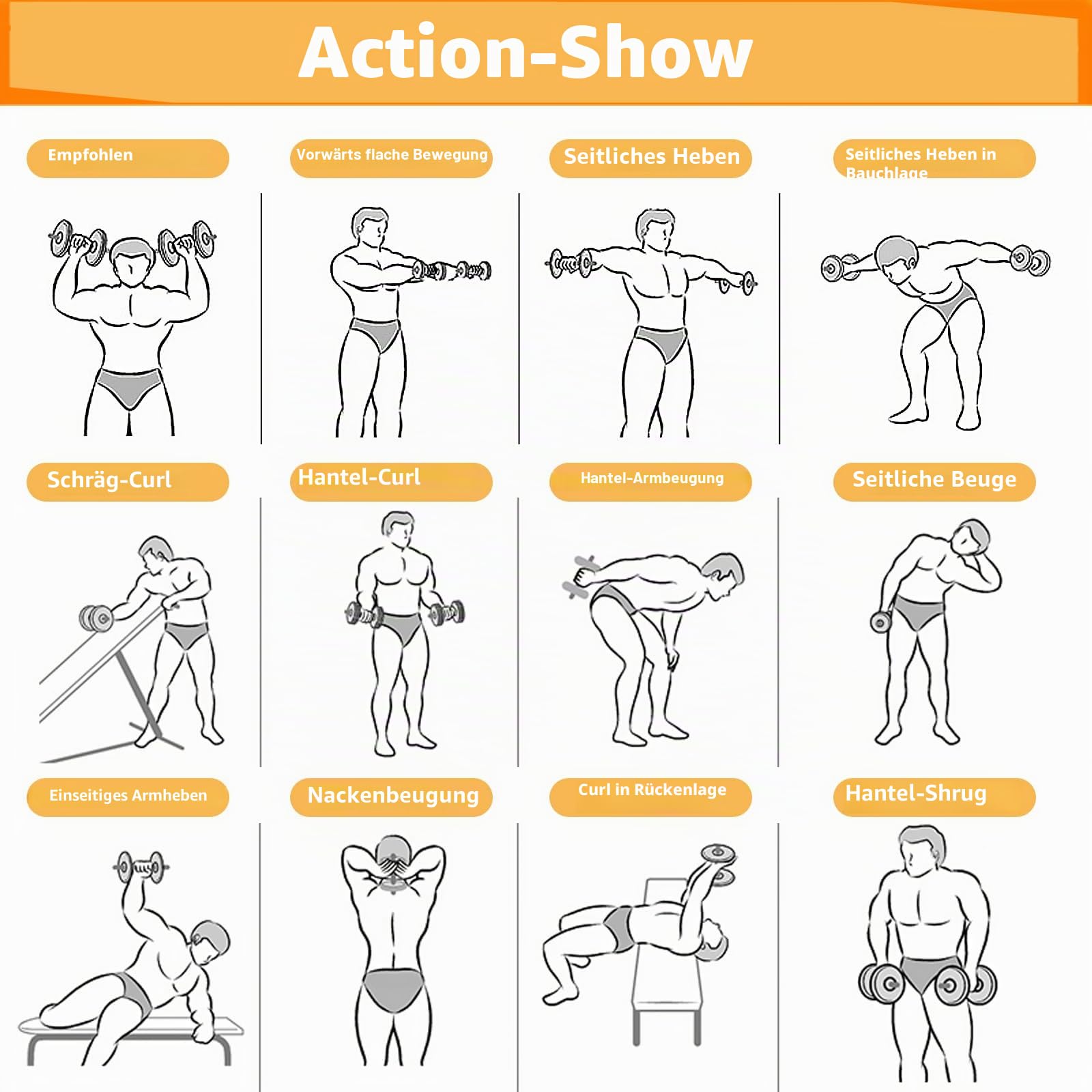 CCLIFE Verstellbare Hanteln Fitnessstudio 2 Sets Profi Gewichte Set 20/25/30/40kg mit Kurzhanteln und Langstange verbunden mit Stahlrohr