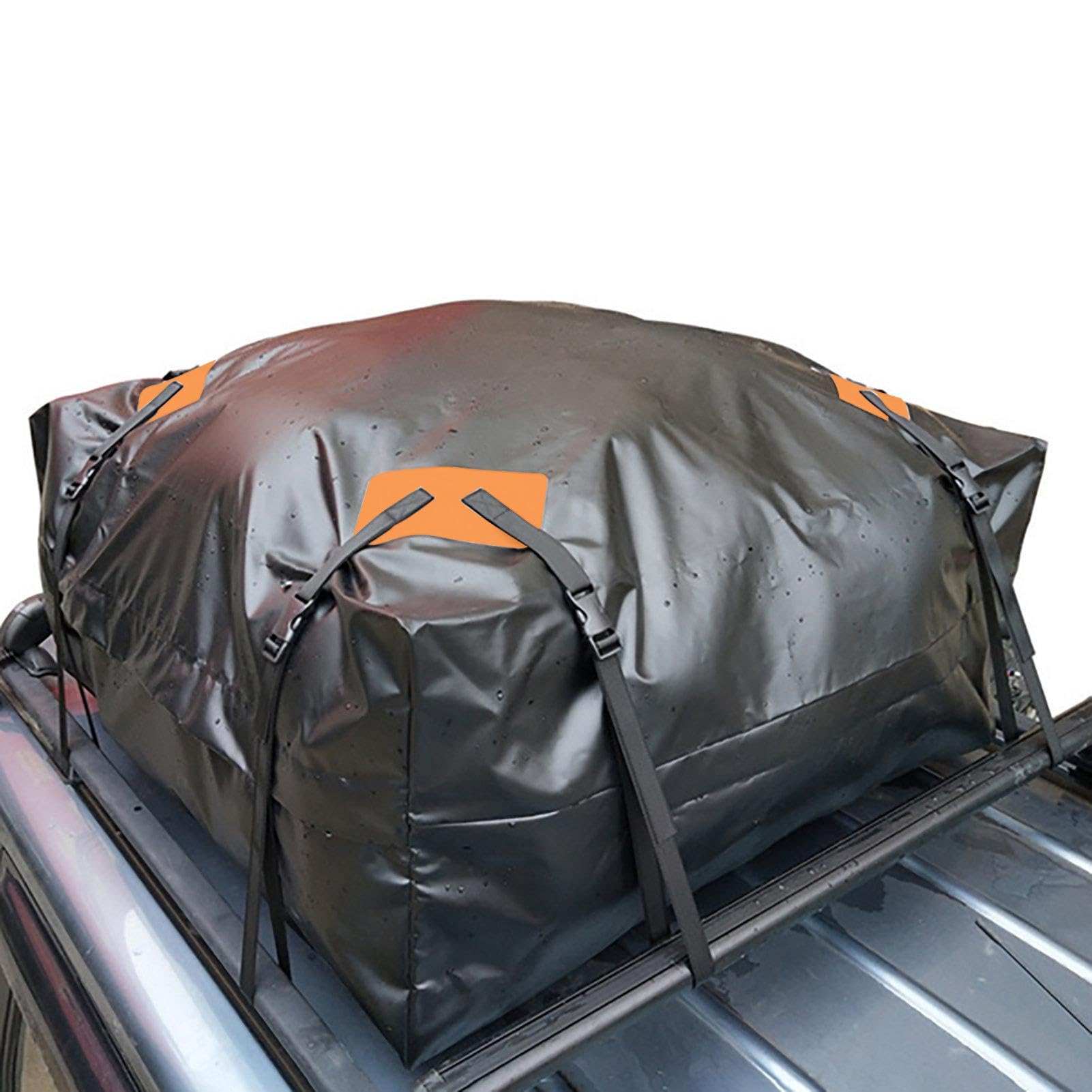 Portapacchi per tetto auto, Borsa per tetto auto | Borsa portapacchi impermeabile per portapacchi,Supporti morbidi stabili Deposito bagagli superiore Box per bagagli da viaggio per auto