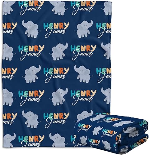 Miniatura 93 de Mantas de bebé personalizadas para niños, manta de bebé de elefante, manta de elefante bebé, manta de bebé personalizada, manta de bebé azul, mantas