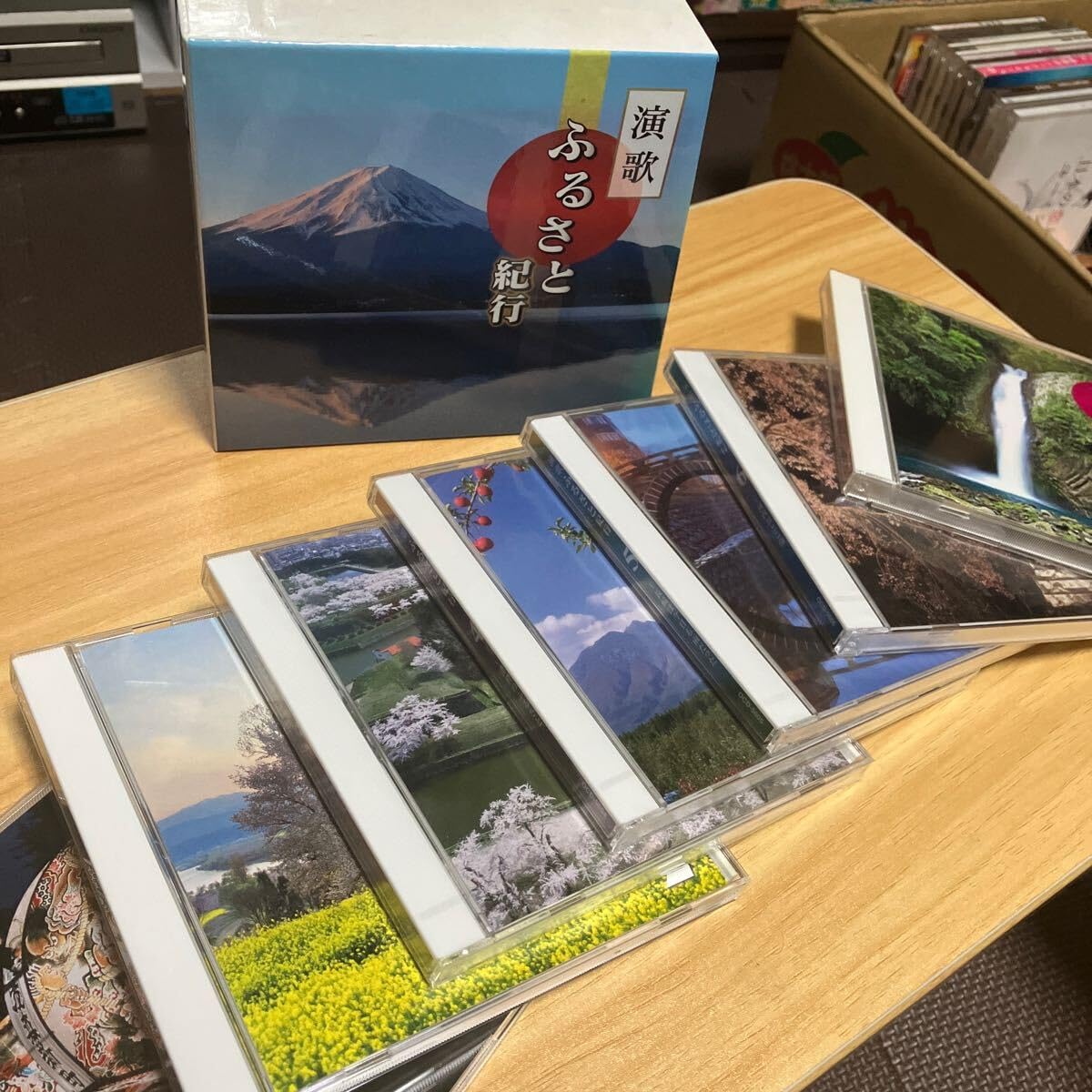 Amazon.co.jp: 演歌 ふるさと紀行 CD BOX 森進一 藤圭子 天童
