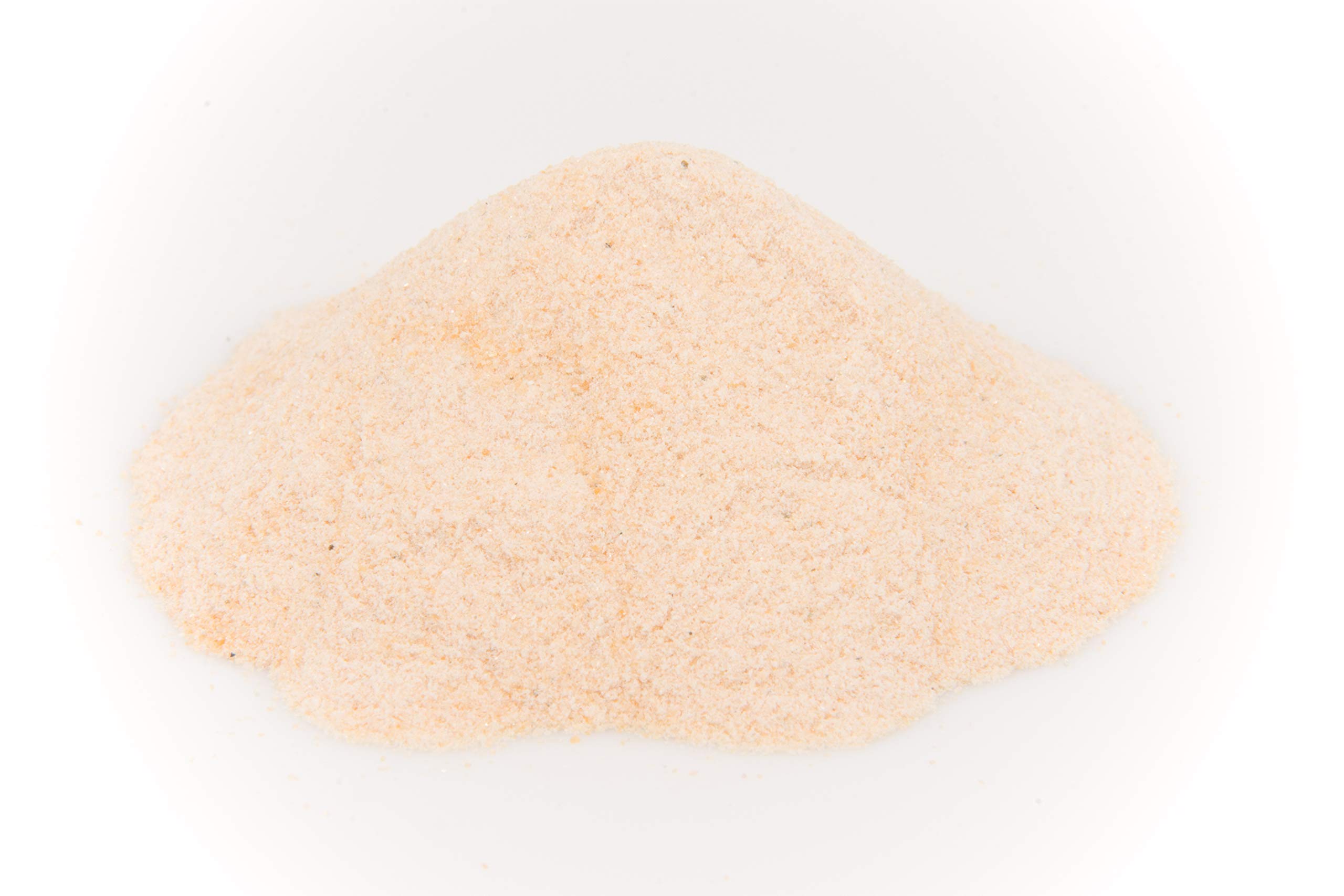 Orange Calcite; Pure & Natural: by World of Wood- Crushed Inlay Stone Perfect for Wood Inlay, Jewelry, Art, and More (FINE Consistency) (1/2 lb (227 gr))