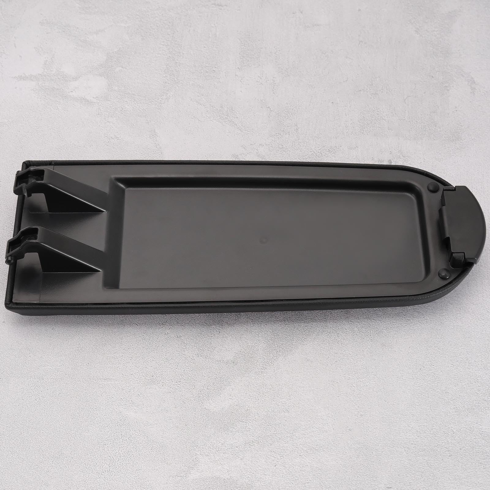 ECSiNG Capuchon de Couverture d'accoudoir de Console Centrale en Cuir Compatible avec Jetta Compatible avec Golf 4 MK4 Compatible avec Passat B5 Compatible avec Polo 6R, Noir