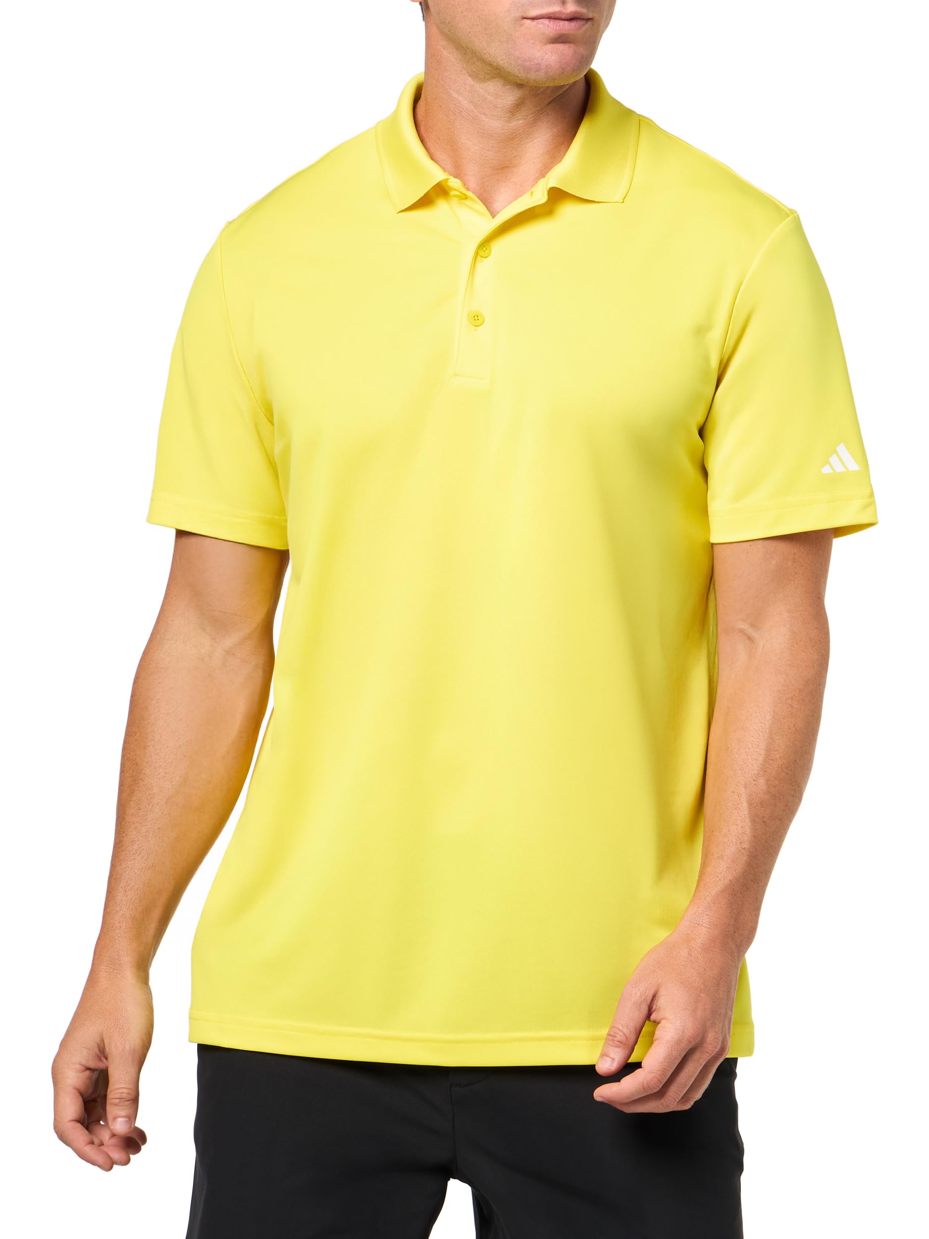 Polo Golf Adidas Performance Homme Jaune Évite la Transpiration M - 4
