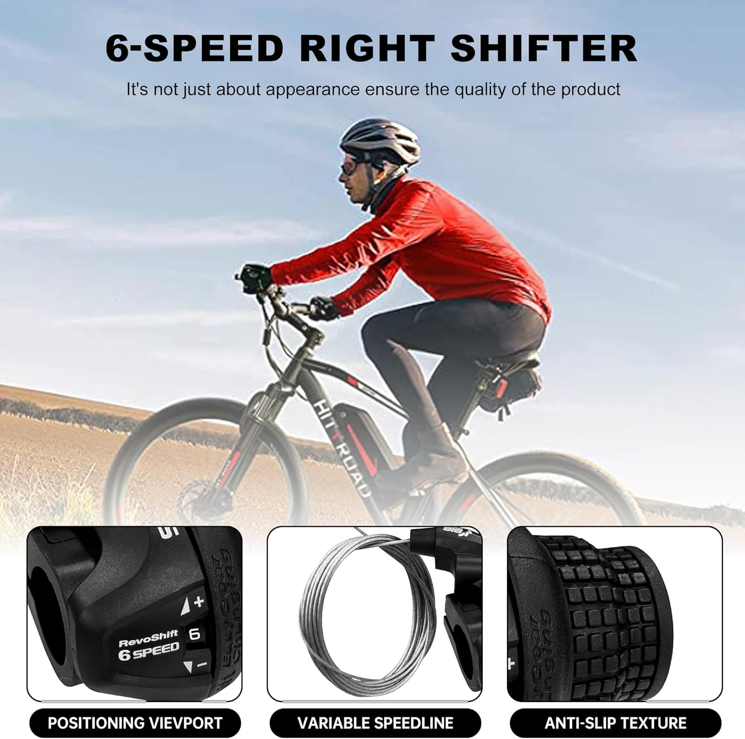 Bike Gear Shifters Speed, Bicycle Revoshift Right Iraq Ubuy