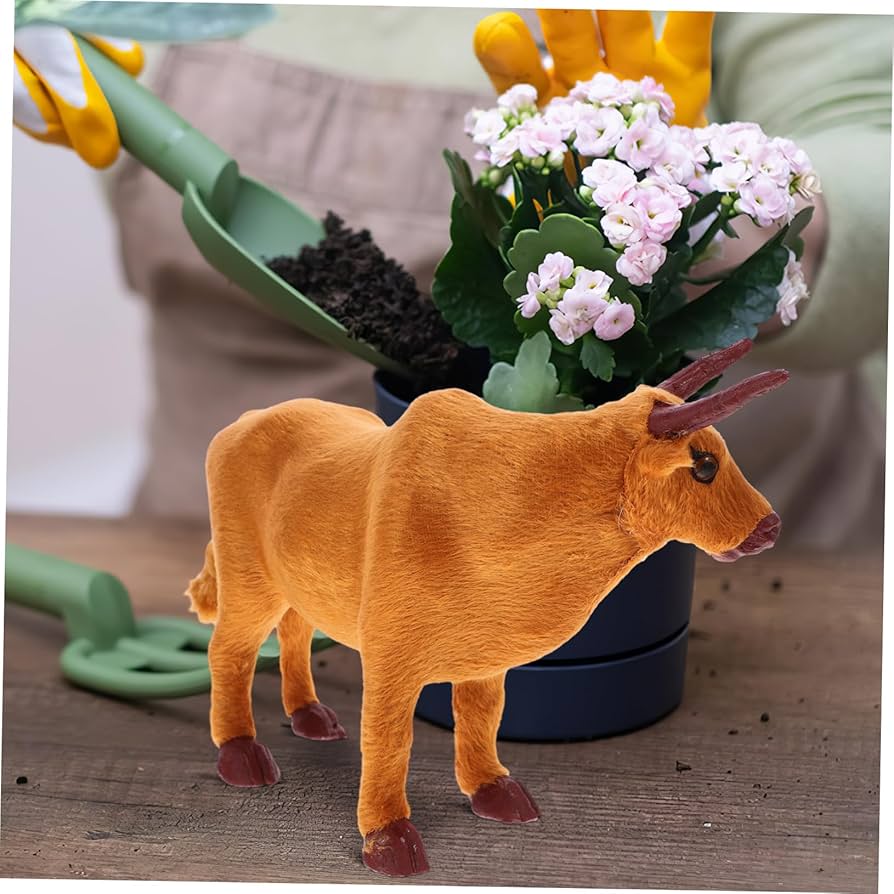 牛の木製インテリア（ハンドメイド） 牛の木製インテリア（ハンドメイド）