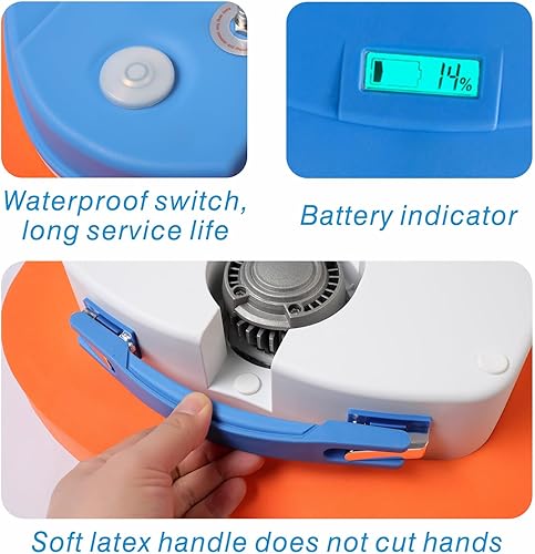 Miniatura 5 de Sistema de buceo sin tanque con ventilador de buceo mejorado base, tanque de buceo recargable portátil, compresor de aire impermeable, juguetes de