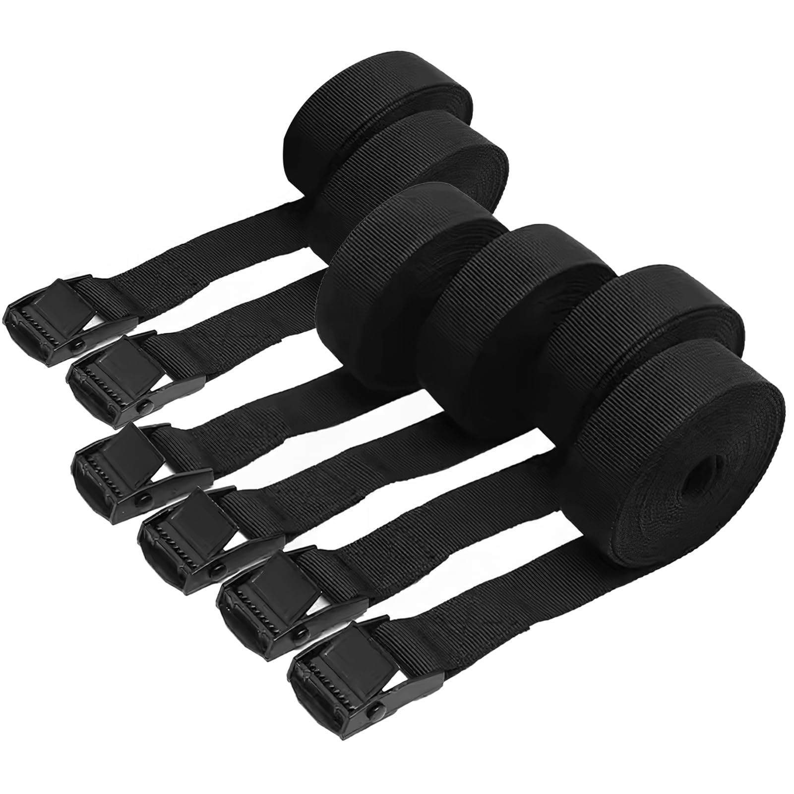 Sangles D'Arrimage LEAZZLE 4pcs - 100cm X 25mm, Rembourrées, 200kg Charge