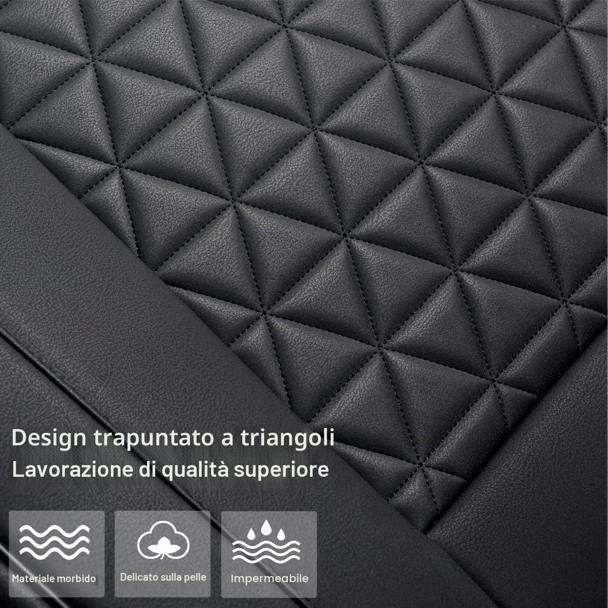 Black Panther Coprisedile Auto Anteriore Universale Nero (1 Pezzo)