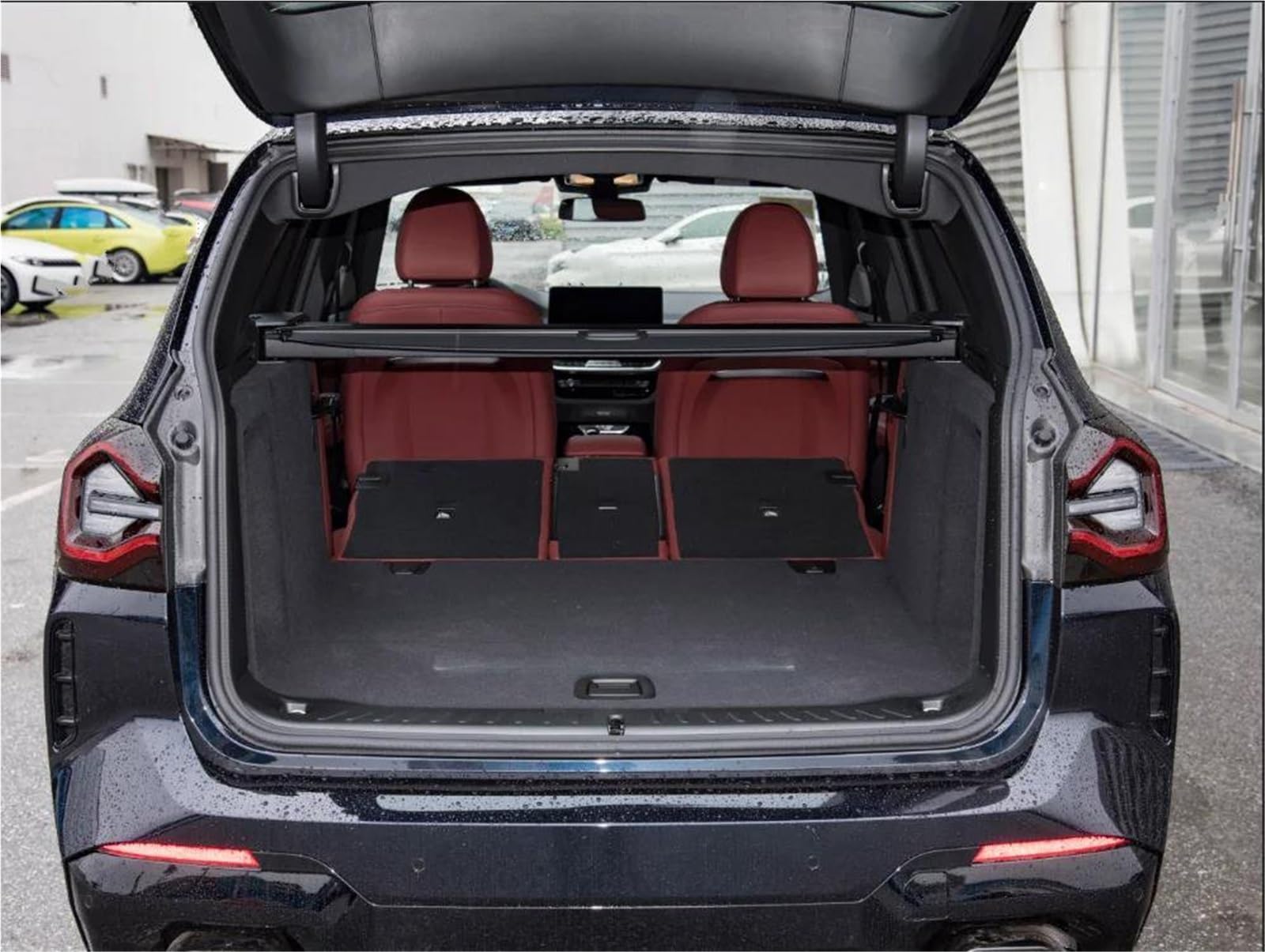 Vasca Custodia Per Baule Per Alfa Per Romeo Per Stelvio 2017-2022 Tappetino Per Bagagliaio Personalizzato Fodere Vassoio Di Carico Protettivo Interno(Coffee,2022)