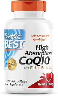 High Absorption CoQ10 with BioPerine, 100 mg, 120 Soft Capsules, Vegetable, Coenzyme Q10, Gluten Free, Non-GMO