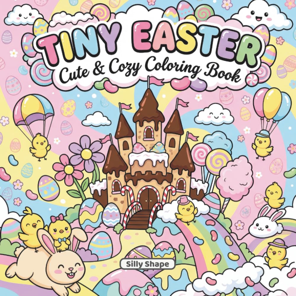 TINY EASTER: Cute & Cozy Coloring Book (TINY COLORING BOOKS)
