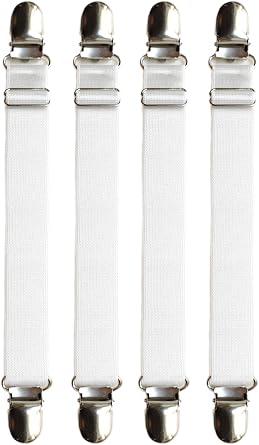 Fixing Clip Non-Slip Boot Clip Garter Adjustable Elastic Belt Two-Way Stocking Garter Multifunctional